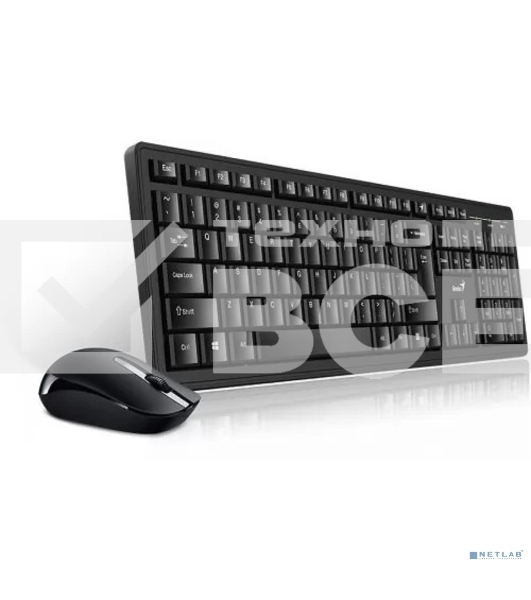 Комплект (клавиатура+мышь) Genius keyboard+mouse Smart KM-8200, Dual Color, RU, 2.4GHZ