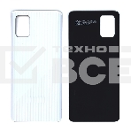 Задняя крышка для Samsung A715F Galaxy A71 (2019) серебристая, фото2