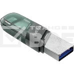 Флеш диск Sandisk 64Gb iXpand Flip SDIX90N-064G-GN6NN USB3.1 зеленый/серебристый, фото10