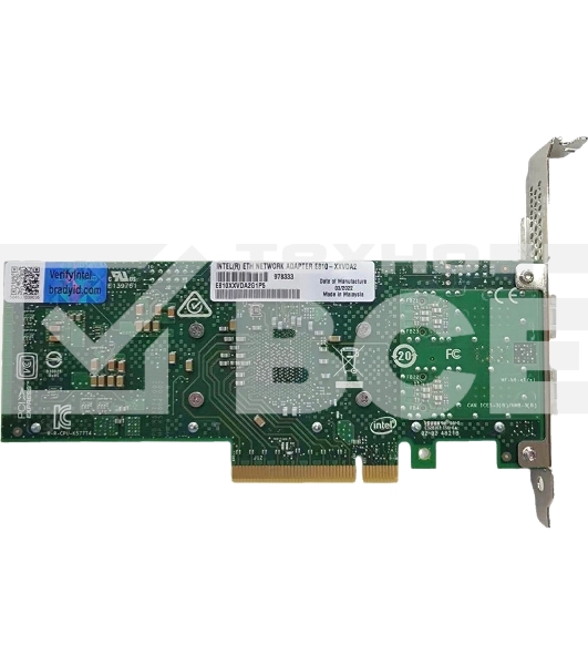 Сетевой адаптер Intel Ethernet Network Adapter E810-XXVDA2, 2xSFP28 ports, 25GbE, PCI-E x8, 1 year