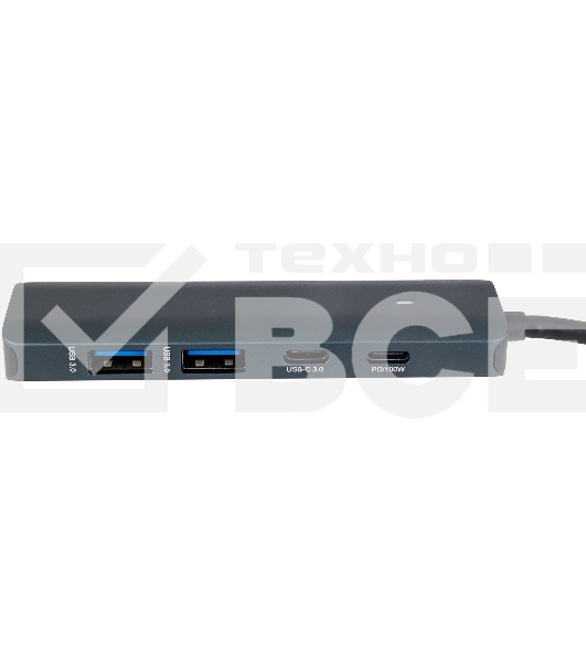 Док-станция HIPER Docking station USB-C HUB 5in1 HP-DS5-03