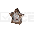 Светильник декоративный (фигура) Neon-night Звезда с эффектом снегопада и подсветкой, фото 1