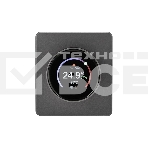 Терморегулятор Kranz KR-78-0728-2 ROUND Wi-Fi с/у титан, фото 1