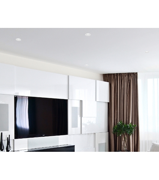 Светильник Ambrella light TN210 WH/S белый/песок GU5.3 D68*57