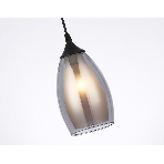 Светильник Ambrella light TR3535 BK/SM/FR черный/дымчатый/белый матовый E27 max 40W D120*800, фото5