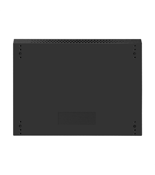 Шкаф телекоммуникационный 19' настенный 15U ExeGate EC-WM-15U.450.G.BLACK (19”, 15U, 600x450x769mm (ШхГхВ), передняя дверь закаленное стекло, съемные боковые панели, пыле- и влагозащита IP23, черный RAL 9004, 2 коробки)