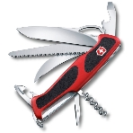 Нож перочинный Victorinox RangerGrip 57 Hunter (0.9583.MC) 130мм 13функций красный/черный карт.коробка, фото 1