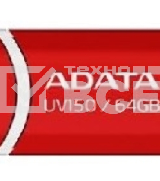 Флеш диск 64GB ADATA UV150, USB 3.0, Красный