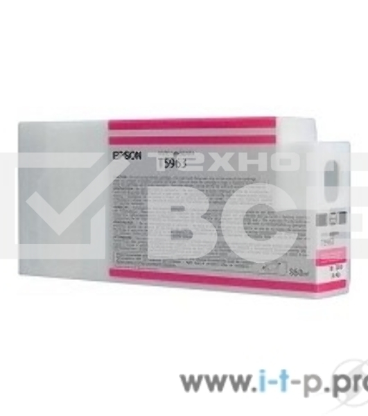 Картридж струйный Epson C13T596300 пурпурный для Epson St Pro 7900/9900 (350мл)