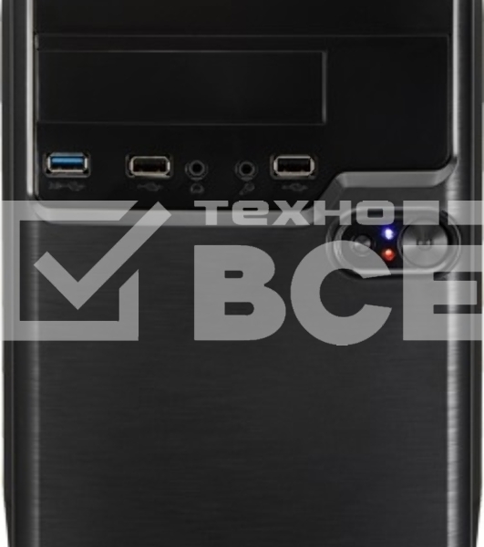 Корпус Aerocool / Formula Qs-182 черный без БП mATX 2x120mm 2xUSB2.0 1xUSB3.0 audio