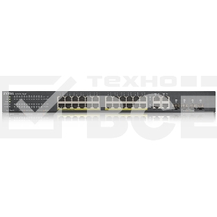 Коммутатор Zyxel NebulaFlex GS192024HPV2-EU0101F 24G 24PoE+ 375W управляемый