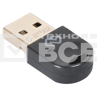 Адаптер USB Digma D-BT502 Bluetooth 5.0+EDR class 1.5 20м черный