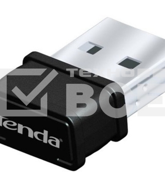 Сетевое оборудование TENDA W311MI Адаптер Wireless N150 Pico USB 2.0 Adapter with 2dBi with 1 fixed antenna (internal PCB)
