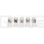 Концевой зажим винтовой изолированный КЗВИ 10 мм (5х1) (10 шт./уп.) Rexant, фото 1