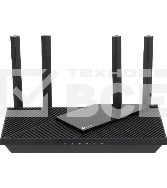 Роутер беспроводной TP-Link Archer AX55 AX3000 10/100/1000BASE-TX черный