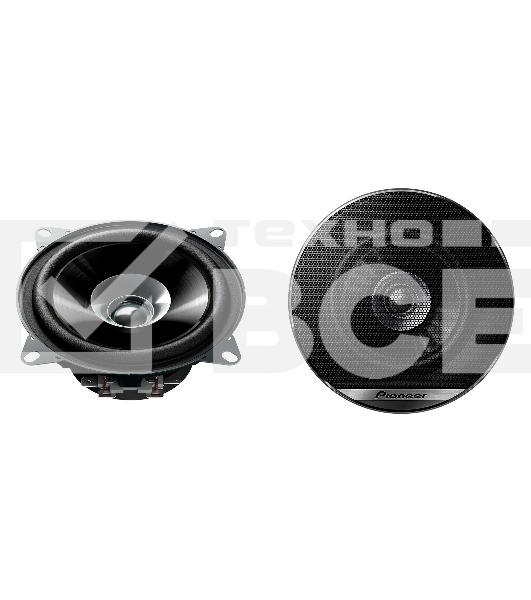 Колонки автомобильные Pioneer TS-G1010F 4Ом 10 см (4 дюйм) (ком.:2 кол.) широкополосные однополосные