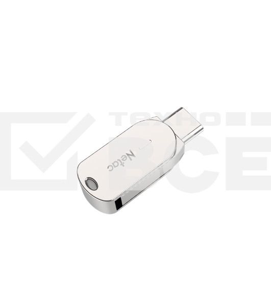 Флеш диск Netac U785 32Gb <NT03U785C-032G-30PN>, USB3.0+TypeC, металлическая