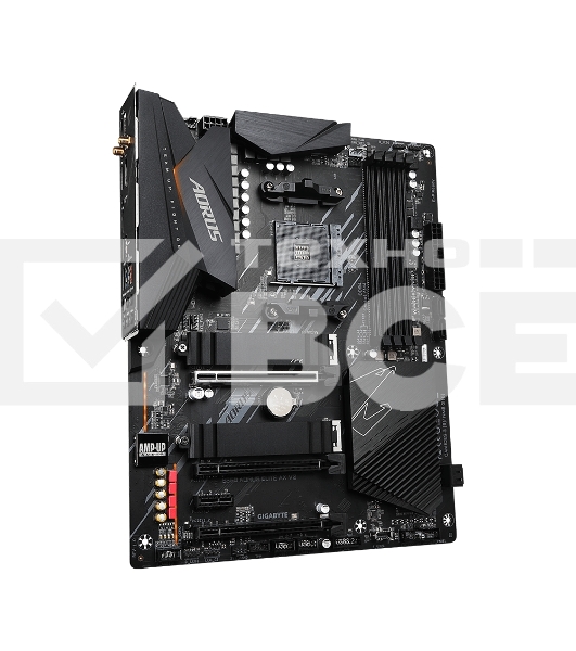 Материнская плата Gigabyte B650M AORUS ELITE AX, AM5, AMD B650, 4xDDR5, 4xSATA, 2xM.2, 1xPCI-E 5.0 x4, 1xPCI-E 4.0 x16, 1xHDMI, 1xDP, 1x 2.5Gb LAN, 4xUSB-A 2.0, 5xUSB-A 3.2 Gen 1, 2xUSB-A 3.2 Gen 2, 1xUSB-C 3.2 Gen 2, 2x3.5 мм, 7.1, Micro-ATX