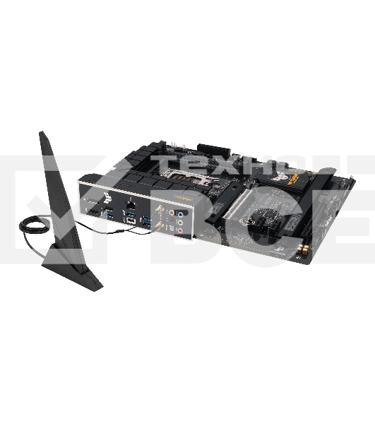Материнская плата ASUS TUF GAMING B760-PLUS WIFI D4, LGA 1700, Intel B760, 4xDDR4, 4xSATA, 3xM.2, 1xPCI-E 5.0 x16, 1xPCI-E 3.0 x4, 1xUSB-A 3.2 Gen 2, 3xUSB-A 3.2 Gen 1, 1xUSB-C 3.2 Gen 2x2, 1x2.5Gb LAN, 5x3.5 мм, 7.1, Wi-Fi 6, Bluetooth 5.2, Standard-ATX