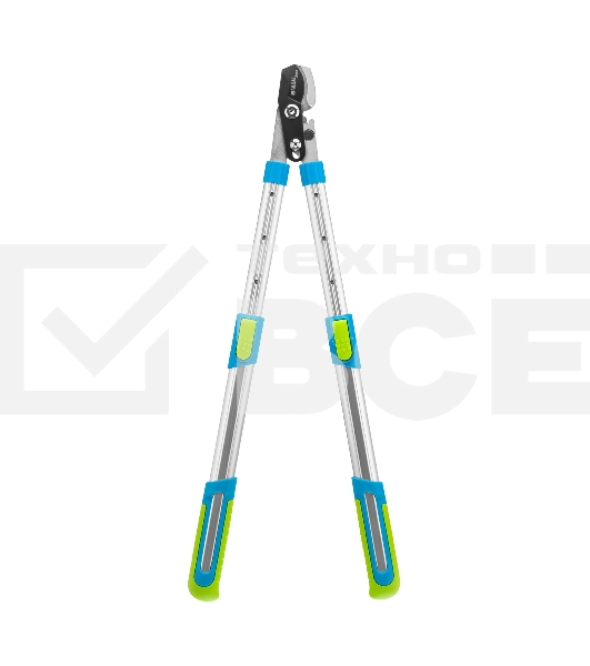 Сучкорез прямого реза, 560-735 мм, телескопические алюминиевые рукоятки, LUXE Palisad