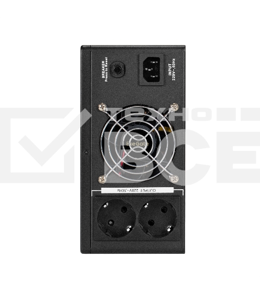 Комплект Источник бесперебойного питания EX295994RUS + батарея 40Aч EX282976RUS 2шт (инвертор, синус, для котла, PF=1, настенный) ExeGate IdealSine SR-1500.LCD.2SH  <1500VA/1500W, чистая синусоида, цветной LCD-дисплей, 2*Schuko, крепление настенное, черны