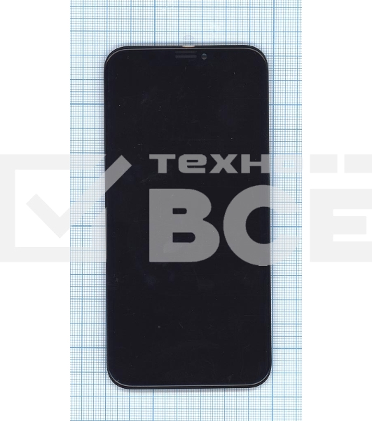 Дисплей для Apple iPhone X в сборе с тачскрином (Amoled Air GXF) черный