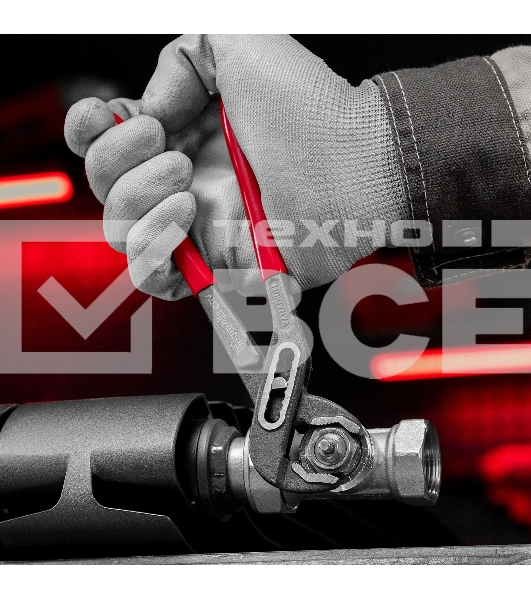 Переставные клещи Matrix 180 мм, хром-ванадий, обливные рукоятки