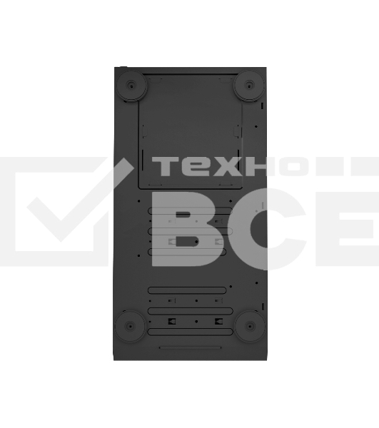 Компьютерный корпус  PCCooler IE200 BK, Tempered Glass Full Tower, черный, TG, SPCC, 1x120mm ARGB E-ATX, ATX, mATX, mITX 180/380/220mm 4x2.5