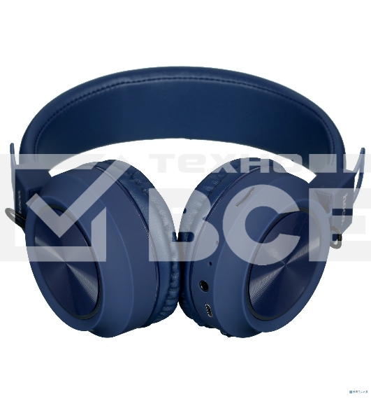 Беспроводные/проводные наушники Hoco W25 синий, полноразмерные, Bluetooth + проводной, до 12 ч.