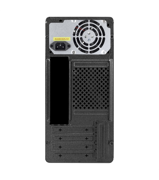 Корпус ExeGate BAA-503U2-AAA350, Mini-Tower, чёрный, 1 x 80/90 мм, БП 350 Вт