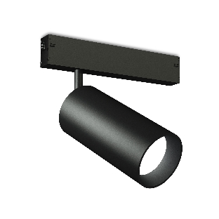Светильник светодиодный трековый для шинопровода Magnetic Ambrella light GL1640 BK черный IP20 24W 4200K 220V 36° D65*140 (Без ПДУ)