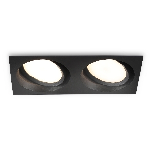Светильник Ambrella light TN52235/2 BK черный IP20 GX53/2 220*110*44