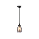 Светильник Ambrella light TR3535 BK/SM/FR черный/дымчатый/белый матовый E27 max 40W D120*800, фото4