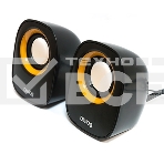 Колонки Dialog Colibri AC-06UP BLACK {акустические колонки 2.0, 6W RMS, питание от USB}, фото3