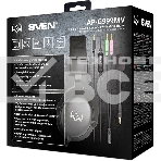 Игровые наушники SVEN AP-G999MV с микрофоном серый (50 мм, мини-джек (стерео) O 3,5 мм (4 pin)), фото10