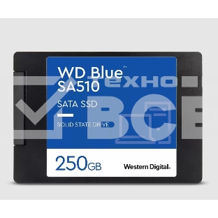 Накопитель SSD WD Blue SA510 WDS250G3B0A, 250GB, SATA III, 2.5