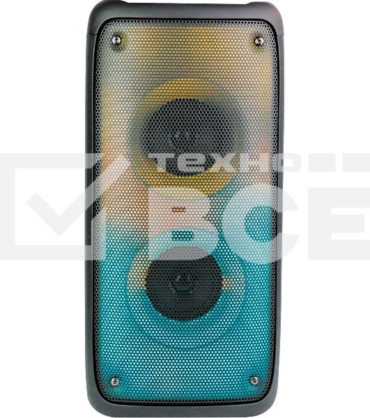 Минисистема Hyundai H-MC1230 черный 40Вт FM USB BT micro SD