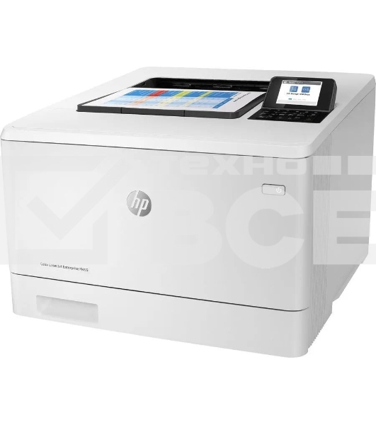 Принтер лазерный HP Color LaserJet Pro M455dn (3PZ95A), A4, цветной, печ. до 27 стр/мин., 600 x 600 dpi, USB, RJ-45, Air Print, Mopria
