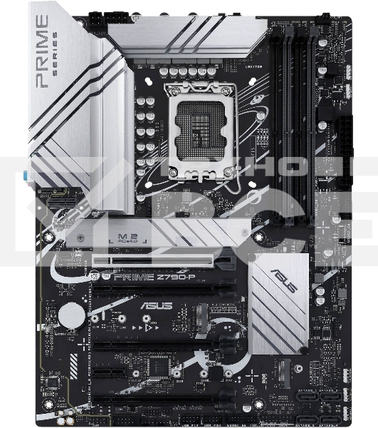 Материнская плата ASUS PRIME Z790-P, LGA 1700, Intel Z790, 4xDDR5, 4xSATA, 3xM.2 PCIe 4.0 x4, 1xPCIe 5.0 x16, 3xPCIe x4, 1xPCIe x1, 1xHDMI, 1xDP, 1xUSB-C 3.2 Gen 2x2, 1xUSB 3.2 Gen 2, 2xUSB 3.2 Gen 1, 4xUSB 2.0, 1x 2.5Gb LAN, 3x3.5 мм, 7.1, ATX