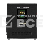 Комплект Источник бесперебойного питания EX295995RUS + батарея 33Aч EX282974RUS 1шт (инвертор, синус, для котла, настенный) ExeGate FineSine SX-500.LCD.AVR.2SH <500VA/300W, чистая синусоида, цветной LCD-дисплей, AVR, 2*Schuko, линейно-интерактивный, крепл, фото3