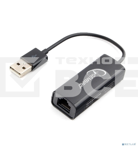 Сетевой адаптер Ethernet Gembird NIC-U2 USB 2.0 - Fast Ethernet adapter