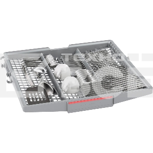 Встраиваемая посудомоечная машина Bosch SMI4IMS62T, серебристая, 59.8 см, 14 компл., 48 дБ, класс A