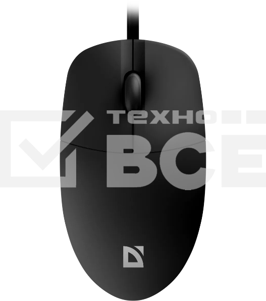Мышь проводная Defender Azora MB-241 черный, 1200 dpi, USB, кнопки - 3