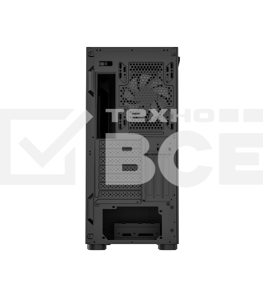 Компьютерный корпус  PCCooler IE200 BK, Tempered Glass Full Tower, черный, TG, SPCC, 1x120mm ARGB E-ATX, ATX, mATX, mITX 180/380/220mm 4x2.5
