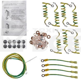 Комплект проводов заземления Lanmaster TWT-CBB-EARTH-SET