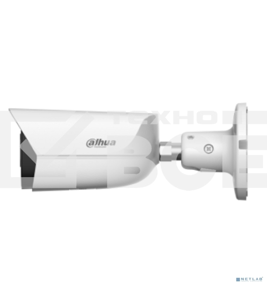 Уличная цилиндрическая IP-видеокамера DAHUA DH-IPC-HFW3449EP-AS-IL-0600B 4Мп, 1/2,9” CMOS, объектив 6.0мм, видеоаналитика,тревожные вх/вых: 1/1 , микрофон, ИК 50м, LED 50m, IP67, металл