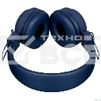 Беспроводные/проводные наушники Hoco W25 синий, полноразмерные, Bluetooth + проводной, до 12 ч., фото5