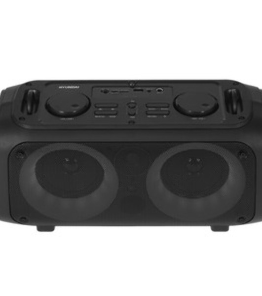 Колонка портативная Hyundai H-PS1030 черный/черный 40 Вт 2.0 BT 10м 3600mAh