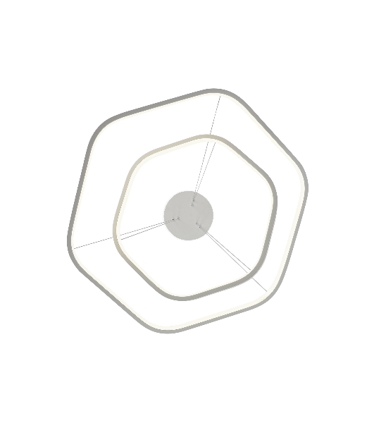 Светильник Ambrella light FL360/2 WH белый 4200K 48W D400/600*1200 (без ПДУ)