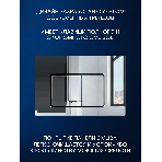 Инсталляция с унитазом комплект BAU IDEAL 6 в 1: унитаз подвесной безободковый торнадо Bau Dream 51х35, быстросъемное сиденье микролифт, кнопка смыва BAU Lightхром, фото5
